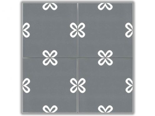 EMMA 15x15 cm - Carrelage de sol, aspect carreaux de ciment