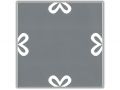 EMMA 15x15 cm - Carrelage de sol, aspect carreaux de ciment