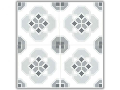 MILA 15x15 cm - Carrelage de sol, aspect carreaux de ciment