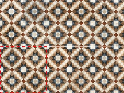 FS CHESTER 45x45 - Carrelage  l'aspect ancien.