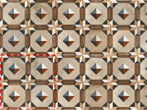FS COMILLAS 33x33 - Carrelage  l'aspect ancien.
