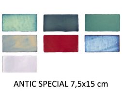 ANTIC SPECIAL 7,5x15 cm - Carrelage mural, rectangle rustique