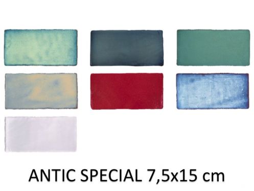 ANTIC SPECIAL 7,5x15 cm - Carrelage mural, rectangle rustique