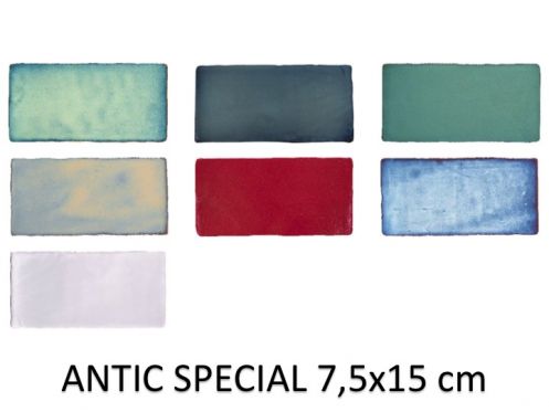 ANTIC SPECIAL 7,5x15 cm - Vægfliser, rustikt rektangel