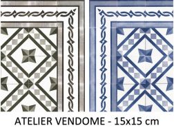 ATELIER VENDOME 15x15 cm - Carrelage de sol, motifs classiques