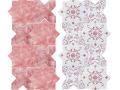 BECOLORS 14x14 cm, CORAL - carrelage sol et mur, au style Oriental.