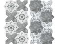 BECOLORS 14x14 cm, GREY - pÅ‚ytki podÅ‚ogowe i Å›cienne, styl orientalny.