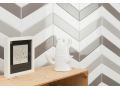 CHEVRON 6,4x26 cm - Muurtegels, chevron leggen.