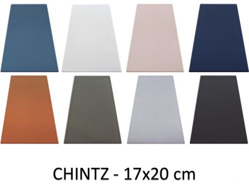 CHINTZ 17x20 cm - Carrelage de sol ou murs, forme trapezoid.