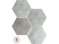 MARS 14x16 - 7,5x30 - 30X60 cm - Carrelage de sol et murs, finition beton rouill�