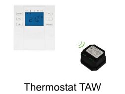 Thermostat numérique avec récepteur radio pour sèche serviette électrique - TAW