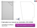 Receveur de douche, vacuation angle droit - CORNER DESIGN DROITE 130