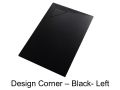 Receveur de douche, vacuation angle gauche - CORNER DESIGN GAUCHE 160