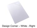 Receveur de douche, vacuation angle droit - CORNER DESIGN DROITE 190