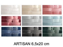 ARTISAN 6,5x20 cm - carrelage mural, au style Zellige.