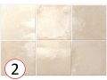 ARTISAN 13x13 cm - carrelage mural, au style Zellige.
