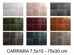 HABITAT 20x20 cm - Carrelage mural, style zellige contemporain