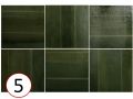 HABITAT 20x20 cm - Carrelage mural, style zellige contemporain