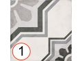 Capitol Grey 20x20 - Carrelage, aspect carreaux de ciment
