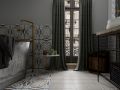 Alameda Grey 20x20 - Carrelage, aspect carreaux de ciment