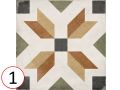 Empire Colour 20x20 - Carrelage, aspect carreaux de ciment