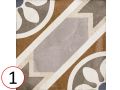 Apollo Colour 20x20 - Carrelage, aspect carreaux de ciment