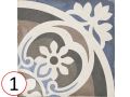 Music Hall 20x20 - Carrelage, aspect carreaux de ciment