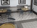 La Rambla Biscuit 20x20 - Carrelage, aspect carreaux de ciment