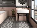 La Rambla Biscuit 20x20 - Carrelage, aspect carreaux de ciment