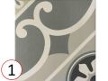 Chatelet 20x20 cm - Carrelage, aspect carreaux de ciment