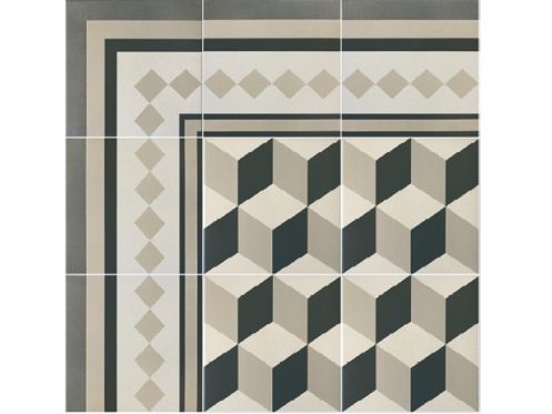 Provence 20x20 cm - Carrelage, aspect carreaux de ciment