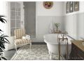 Liberty White 20x20 cm - Carrelage, aspect carreaux de ciment