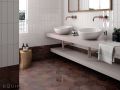 Heritage 17,5x20 cm - Carrelage sol, hexagonal, finition terre cuite, type Tomette