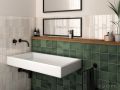 MAGMA 13X13 cm - Carrelage mural, style zellige contemporain