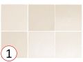 MAGMA 13X13 cm - Carrelage mural, style zellige contemporain