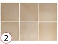 MAGMA 13X13 cm - Carrelage mural, style zellige contemporain
