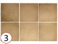 MAGMA 13X13 cm - Carrelage mural, style zellige contemporain