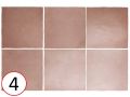 MAGMA 13X13 cm - Carrelage mural, style zellige contemporain