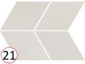 RHOMBUS 15x26, 14x24 cm - Carrelage mural et sol, forme gomtrique de losange