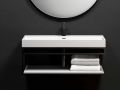 Planche infrieure, blanc mat en Aluite, pour support FRAME CLOU