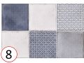 SPLENDOURS 15X15, 7,5X30 et 7,5x15 cm - Carrelage mural brillant