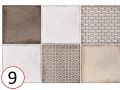 SPLENDOURS 15X15, 7,5X30 et 7,5x15 cm - Carrelage mural brillant