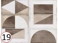 SPLENDOURS 15X15, 7,5X30 et 7,5x15 cm - Carrelage mural brillant
