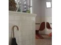 Country Patchwork - 13x13 cm - Carrelage mural brillant, ondul