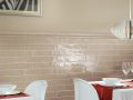 Country Patchwork - 13x13 cm - Carrelage mural brillant, ondul