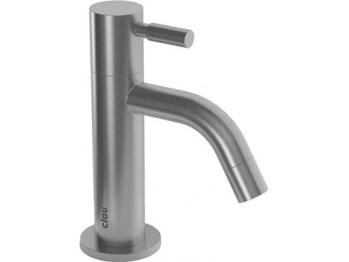 Robinet eau froide, en inox brossé, pour lave-mains - FREDDO TWO CLOU