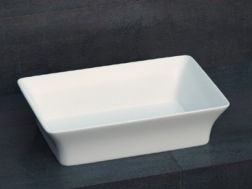 Vasque à poser, 38 x 38 cm, en résine Solid Surface - ZLGC15