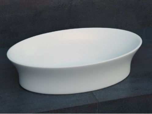 Vasque � poser, 58 x 38 cm, en r�sine Solid Surface - ZLGC17