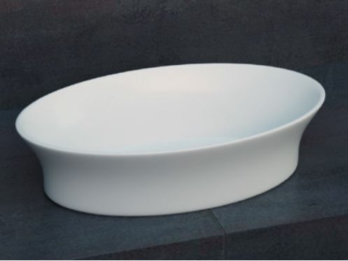 Vasque  poser, 58 x 38 cm, en rsine Solid Surface - ZLGC17