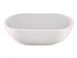 Umywalka nablatowa  65 x 35 cm z Å¼ywicy Solid Surface - COREA